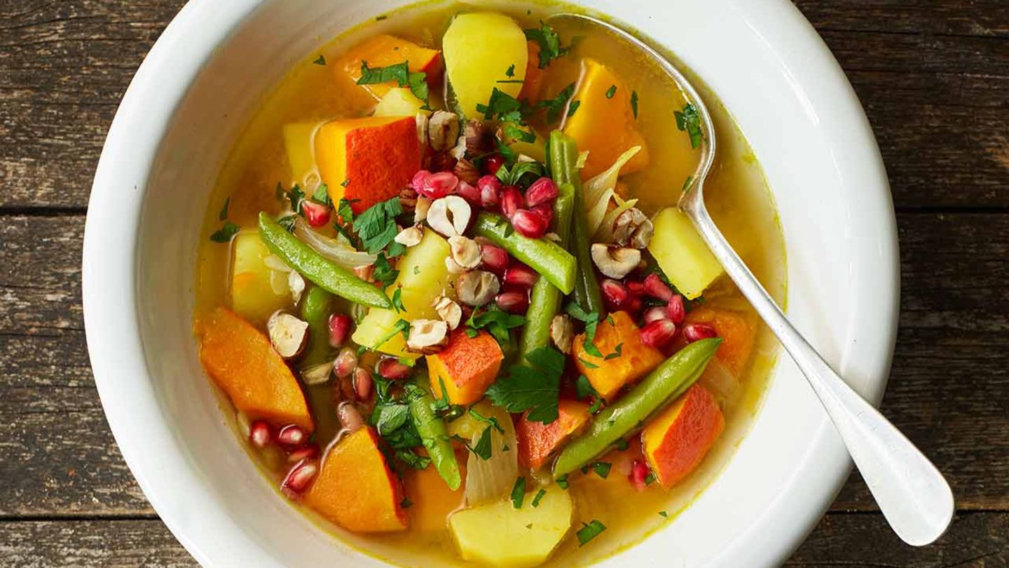 Kürbis-Kartoffel-Eintopf Rezept