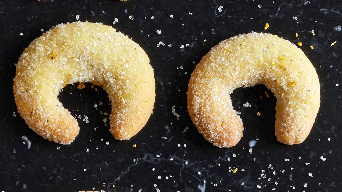 Vanille-Tonka-Kipferl Rezept
