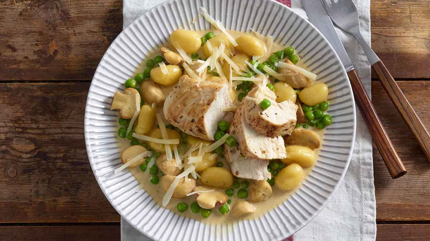 Hähnchenbrust in Pilzrahm Rezept
