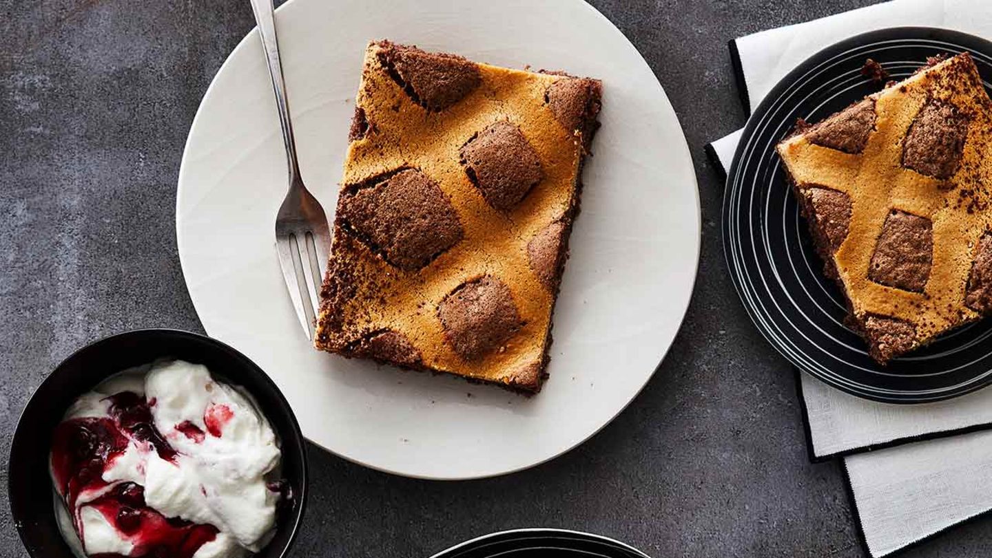 Mokka-Karamell-Steppdeckenkuchen Rezept