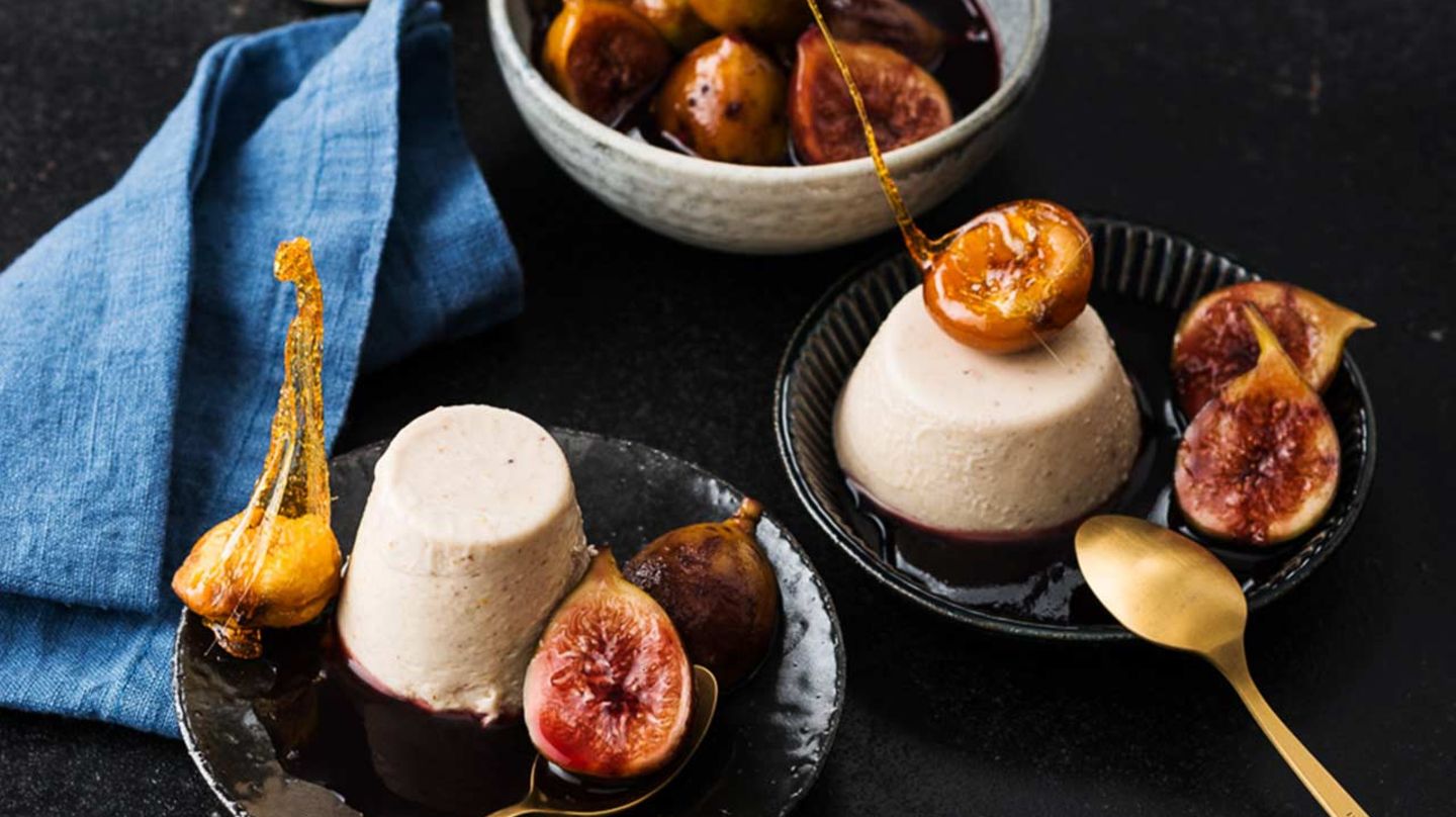 Maronen-Panna-cotta Rezept