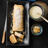 Apfel-Maronen-Strudel