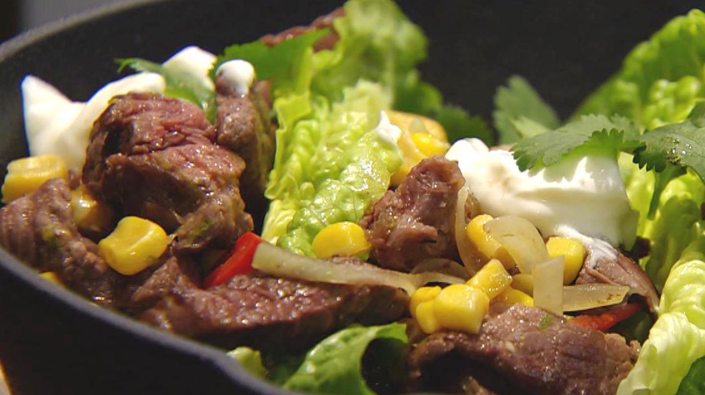 Schnelle Rindfleisch-Mais-Pfanne: Für jeden Tag Kochshow