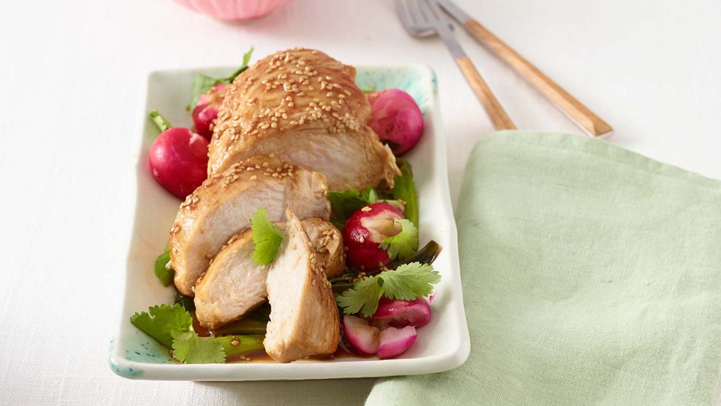 Asia-Hähnchen mit Radieschen Rezept
