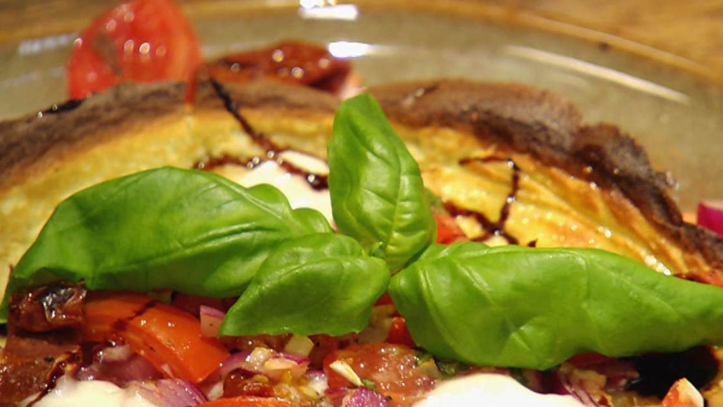 Pfannkuchen Caprese: Für jeden Tag Kochshow