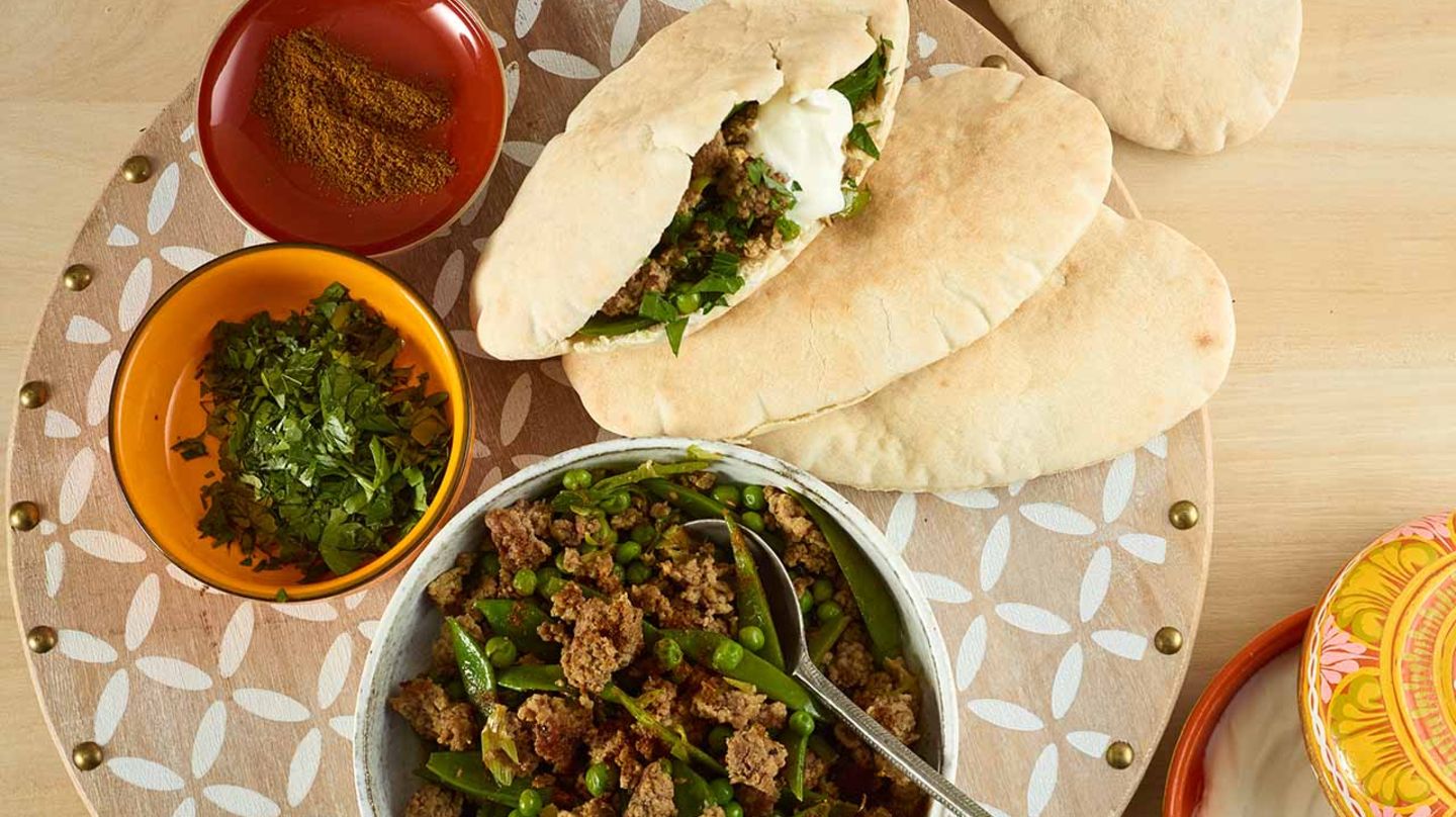 Indische Hack-Gemüse-Pfanne Rezept