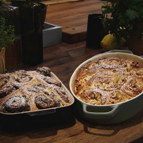 Gefüllte Hefeschnecken: Rezept aus der Kochshow essen & trinken Für jeden Tag