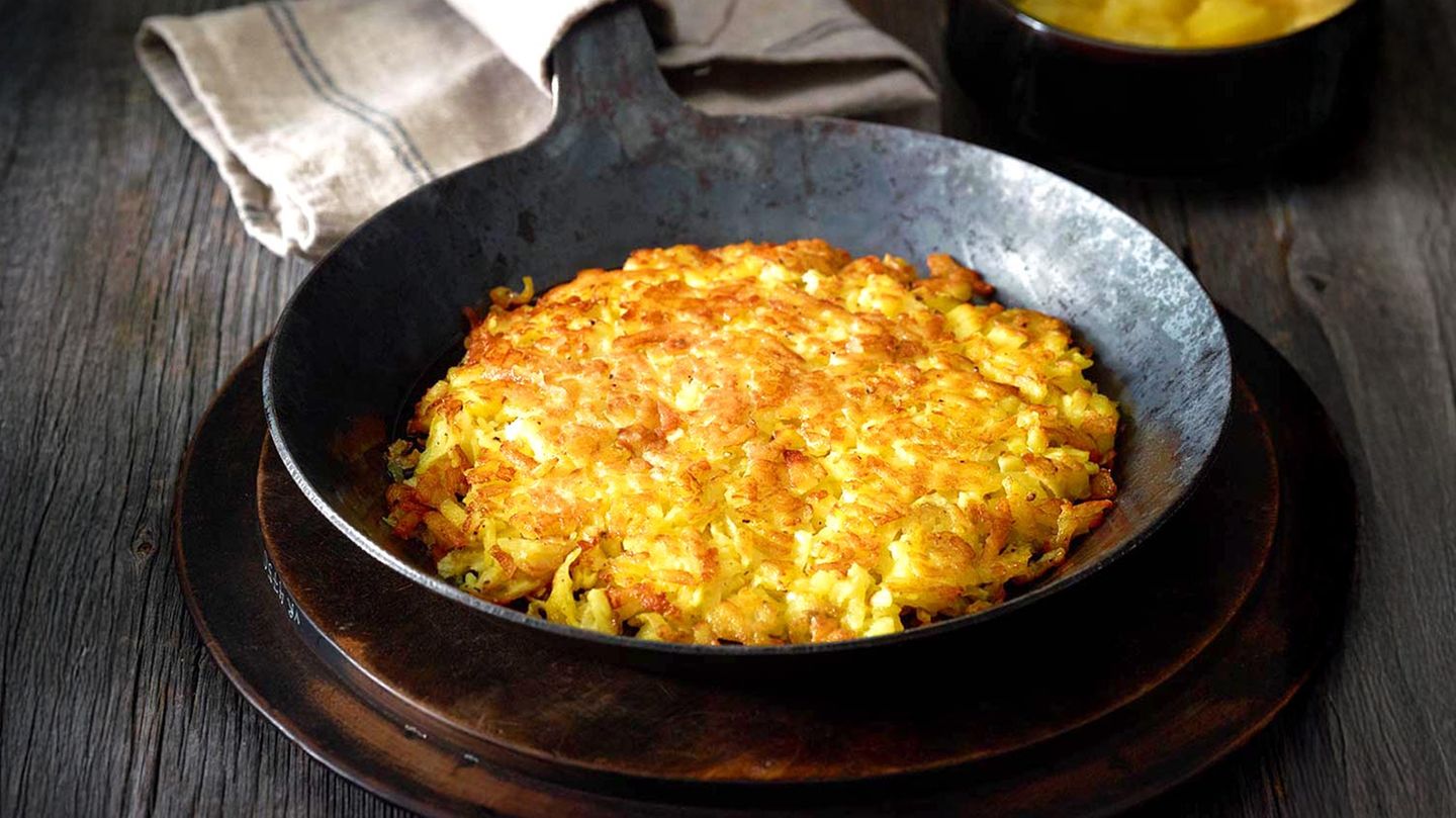 Kartoffel-Rösti: knusprig & klassisch