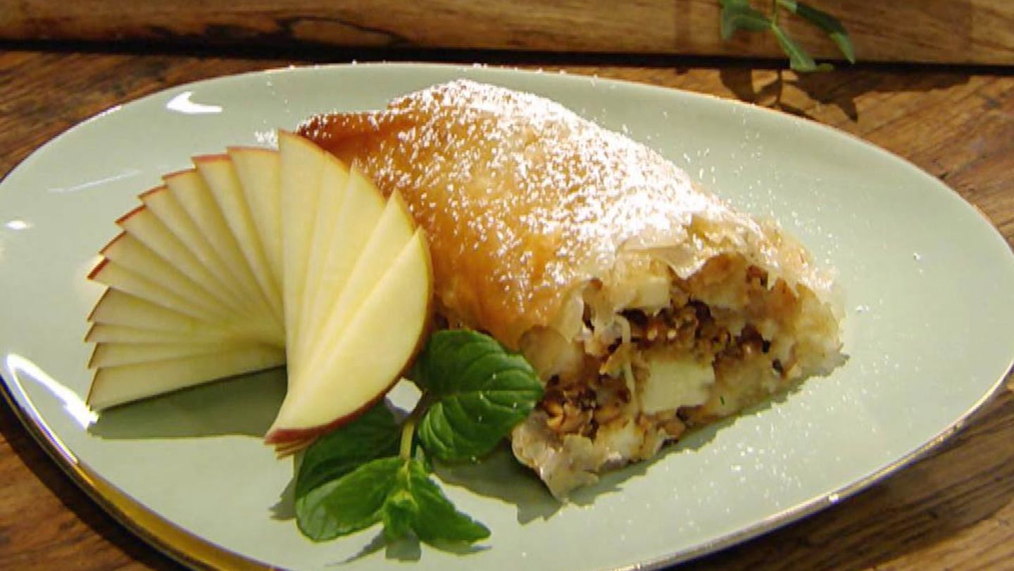 Apfelstrudel mit Zimt: Für jeden Tag Kochshow - [ESSEN UND TRINKEN]