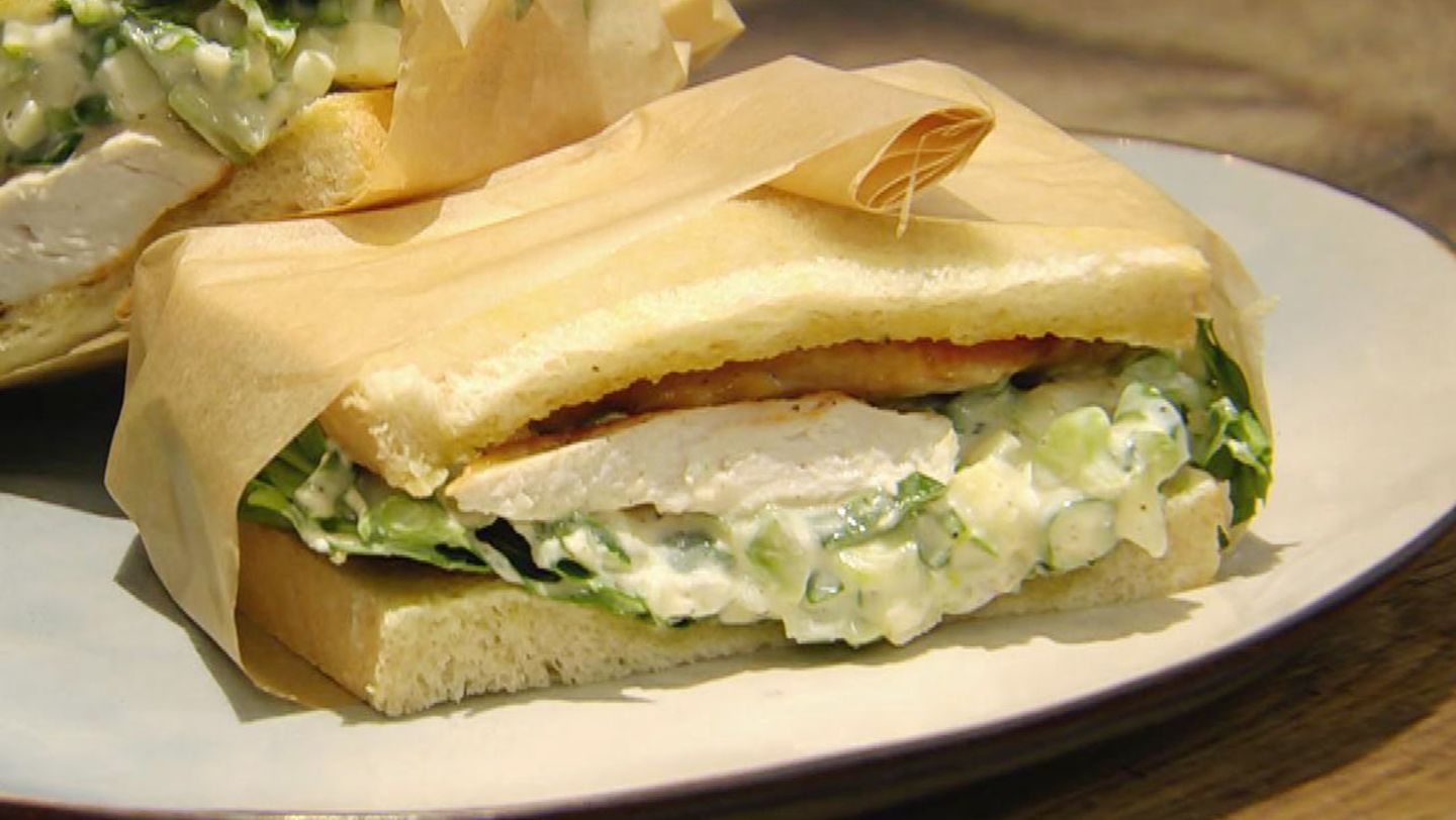 Hähnchen-Sandwich mit Rucola: Für jeden Tag Kochshow