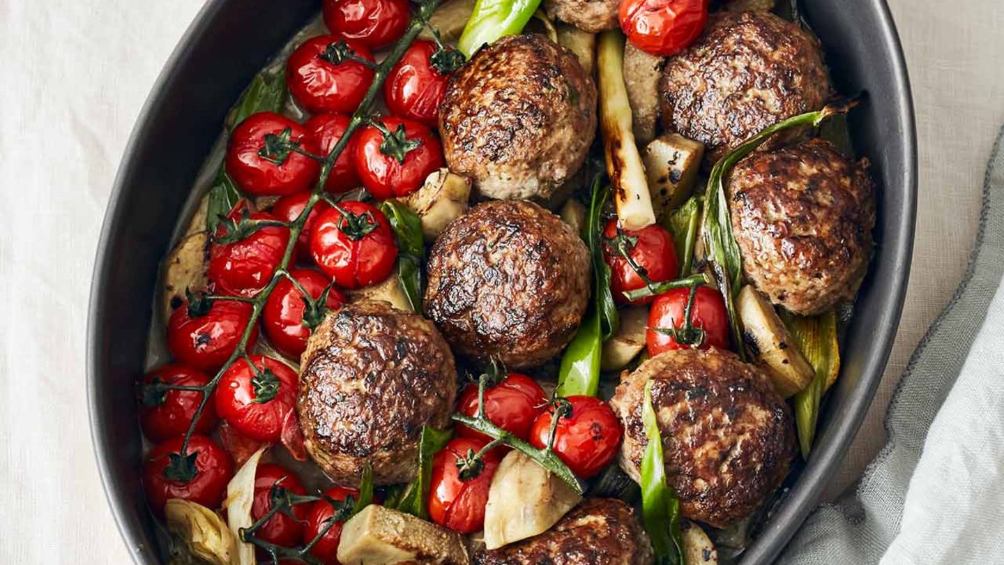 Lammfrikadellen mit Artischocken Rezept - [ESSEN UND TRINKEN]