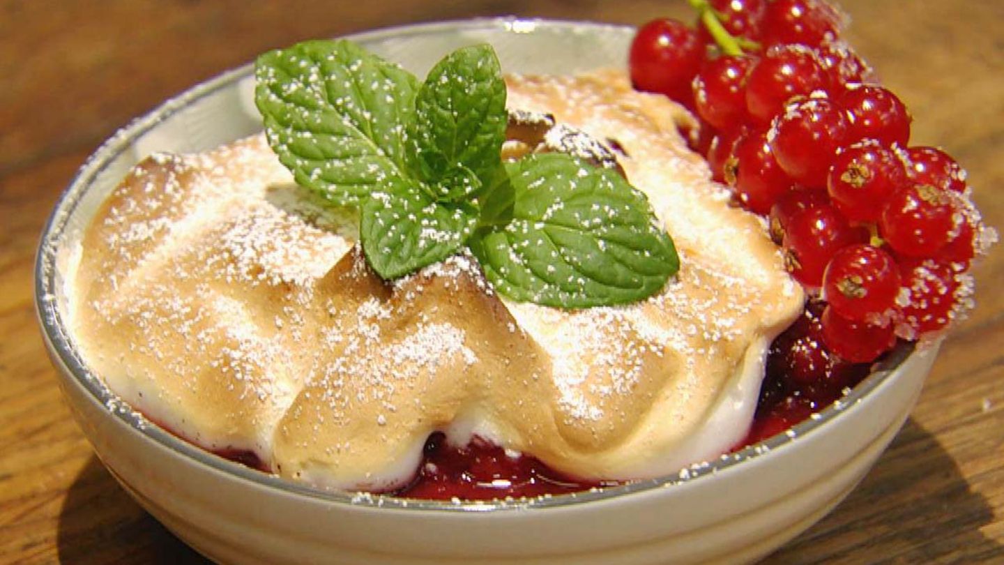 Gemischte Beeren mit Baiser-Haube: Für jeden Tag Kochshow