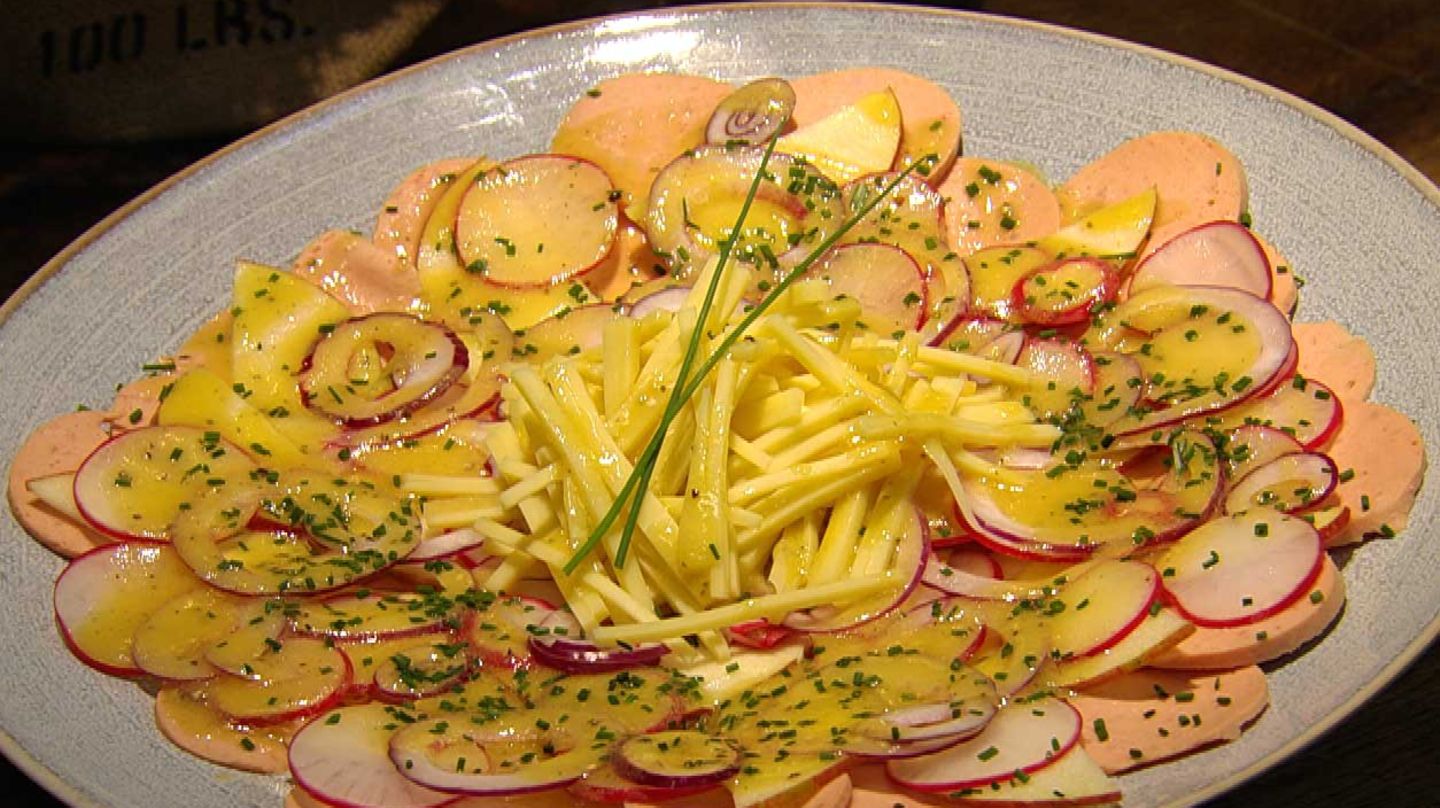 Wurstsalat mit Apfel: Für jeden Tag Kochshow - [ESSEN UND TRINKEN]