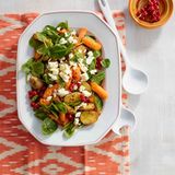 Kartoffel-Möhren-Salat mit Feta