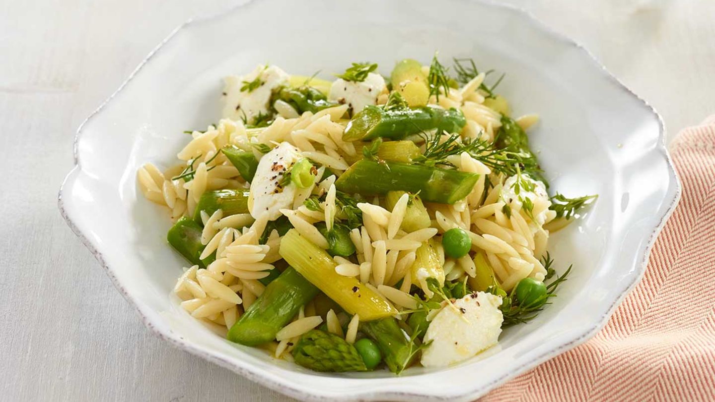 Spargelsalat mit Ricotta Rezept