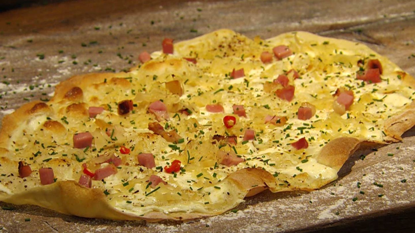 Sauerkraut-Flammkuchen: Für jeden Tag Kochshow