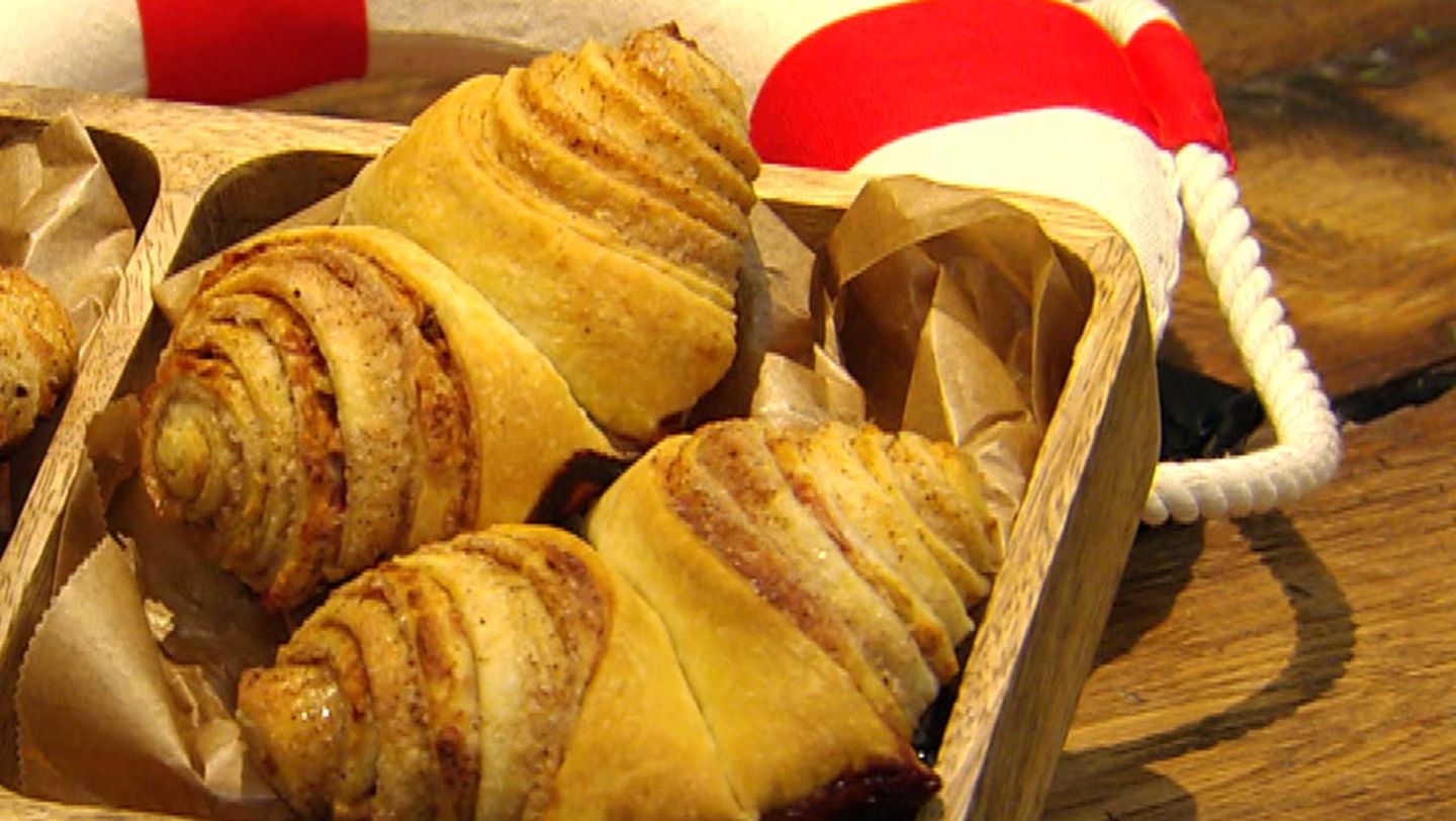 Norddeutsche Apfel-Franzbrötchen: Für jeden Tag Kochshow