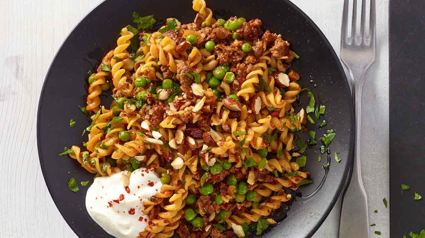 Orientalische Kichererbsen-Pasta Rezept
