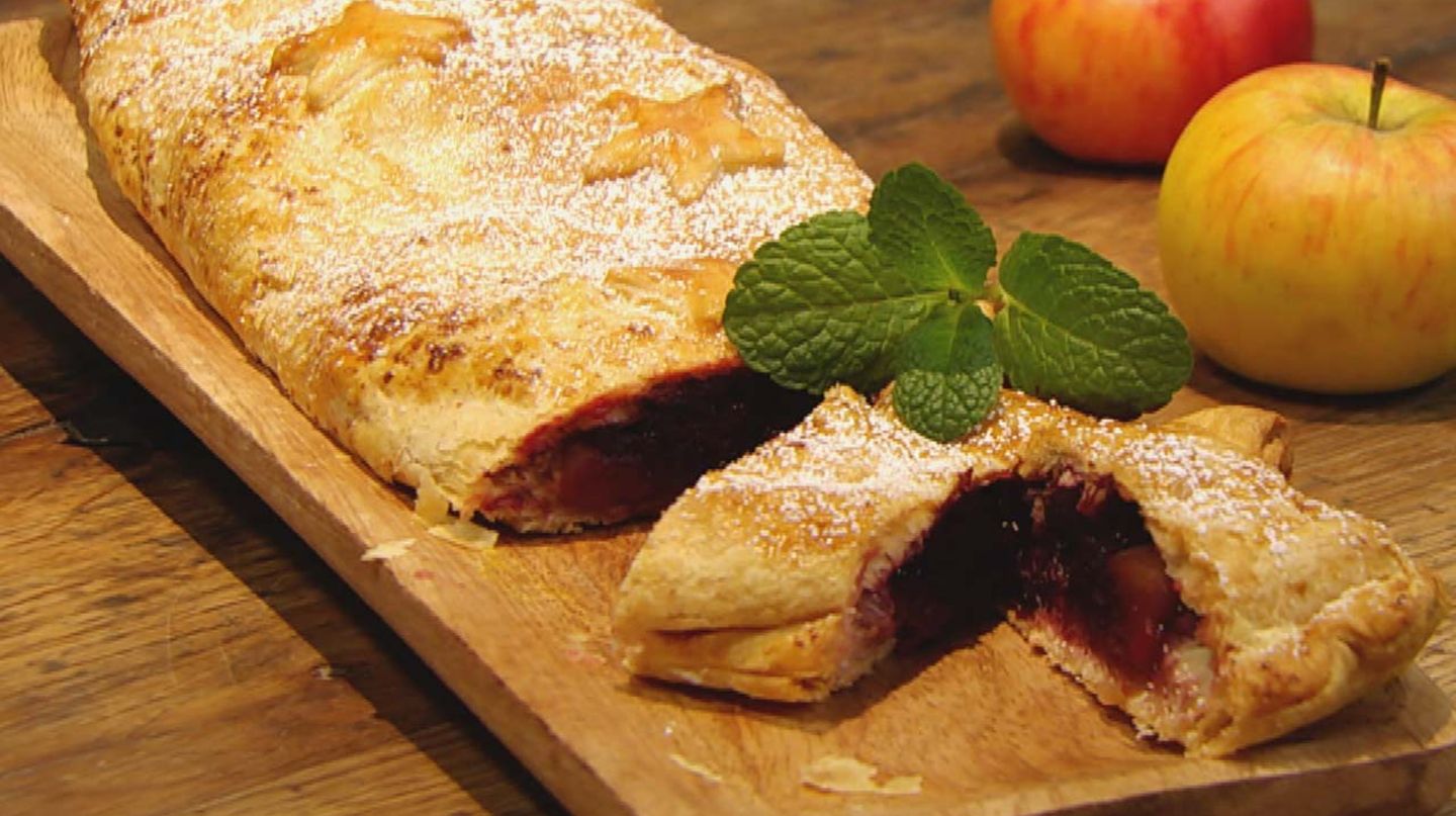Apfel-Brombeer-Strudel: Für jeden Tag Kochshow