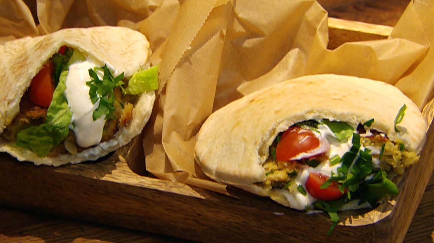 Schnelle Falafel-Pide: Für jeden Tag Kochshow