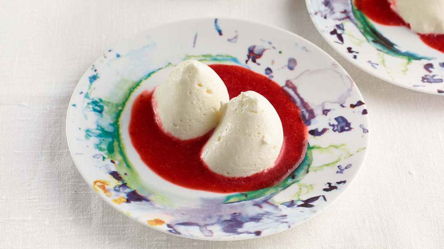 Quark-Holunderblüten-Mousse Rezept