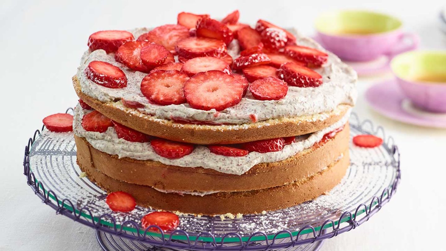 Erdbeer-Mascarpone-Torte Rezept