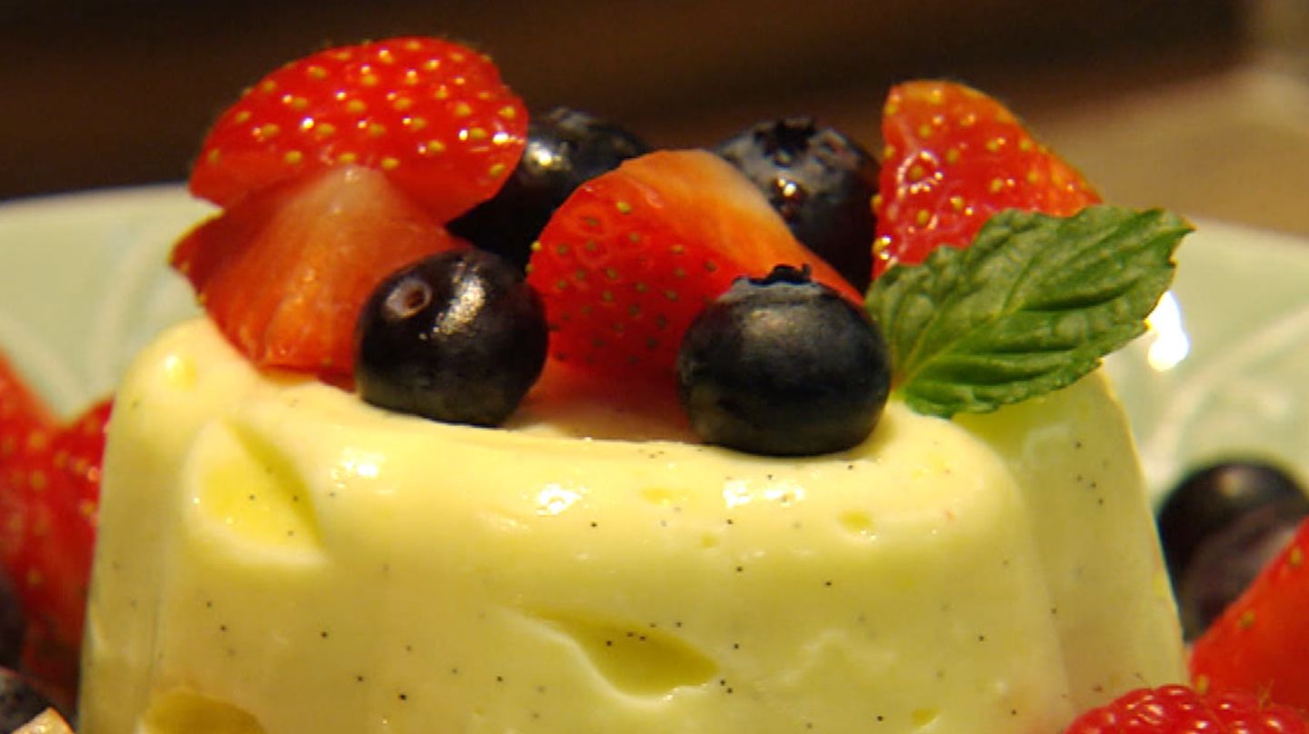 Vanillepudding mit Beerensauce: Für jeden Tag Kochshow