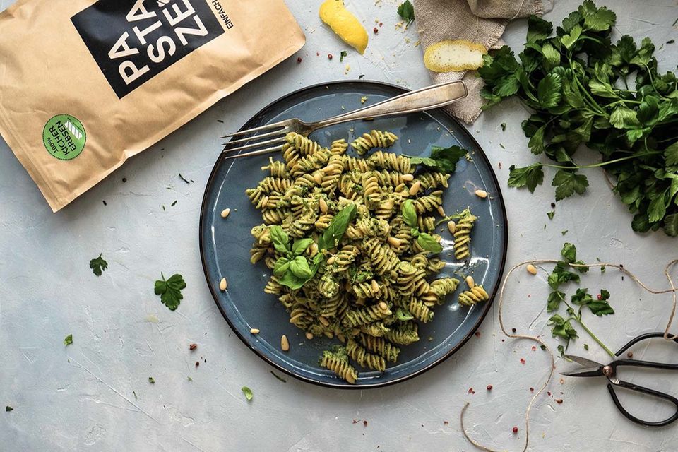 Kirchererbsenpasta von Pastazeit Kirchererbsenpasta von Pastazeit