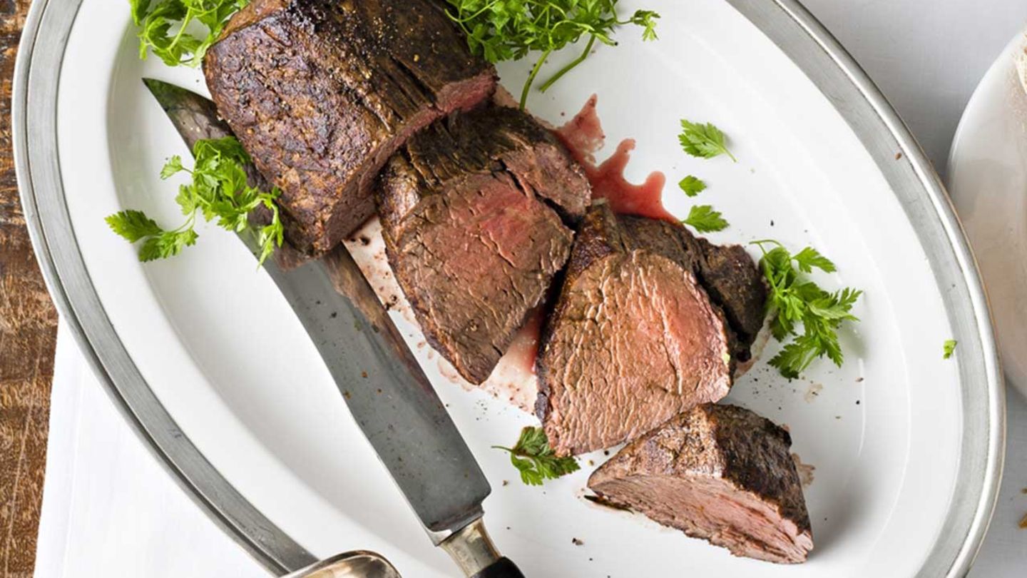 Rinderfilet mit Zitronen-Hollandaise Rezept