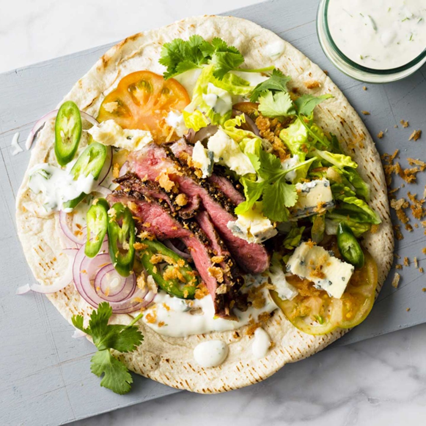 Steak-Tortilla