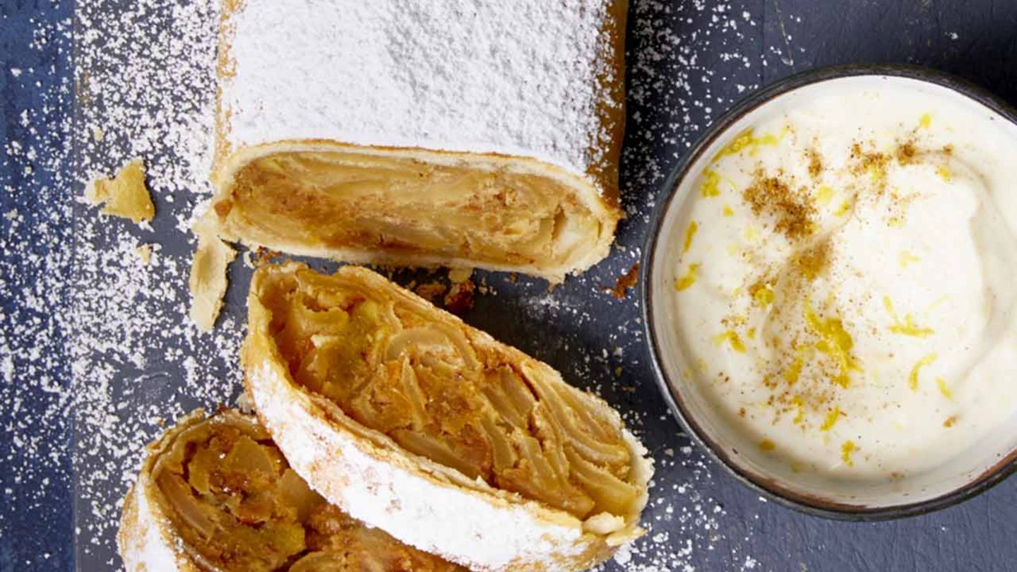 Pistazienmarzipan-Strudel Rezept