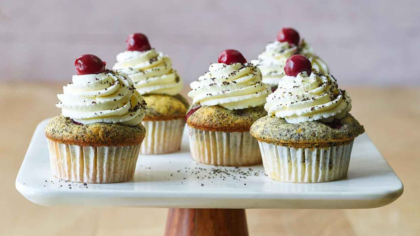 Mohn-Marmor-Muffins Rezept