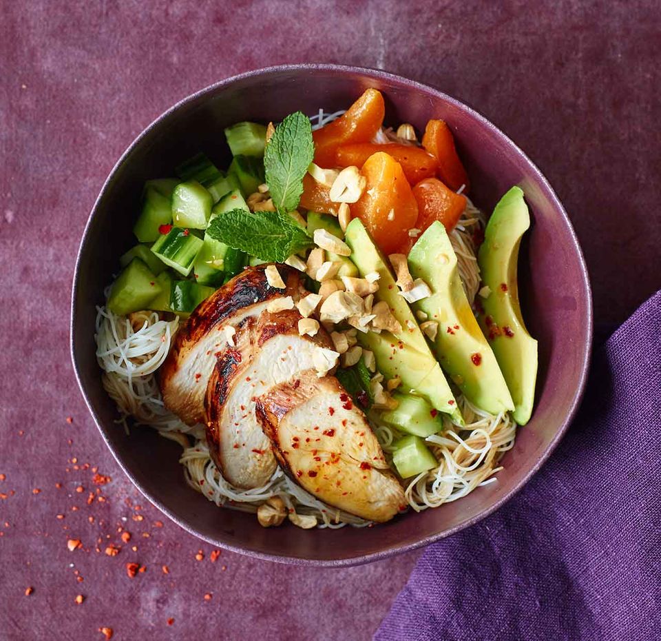 Vietnamesiche Reisnudel-Bowl Vietnamesiche Reisnudel-Bowl