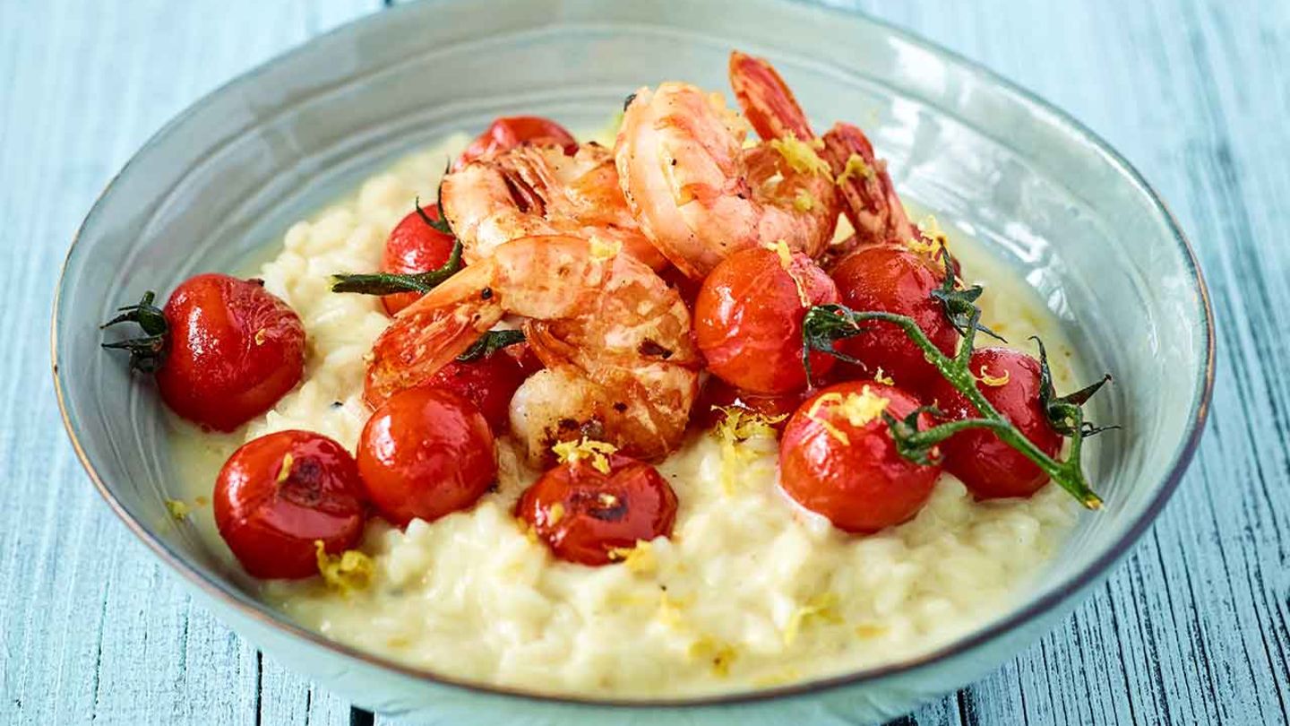 Risotto mit Kirschtomaten Rezept