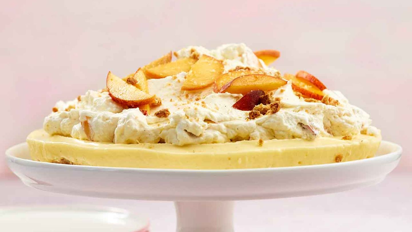 Vanille-Pfirsich-Tarte Rezept