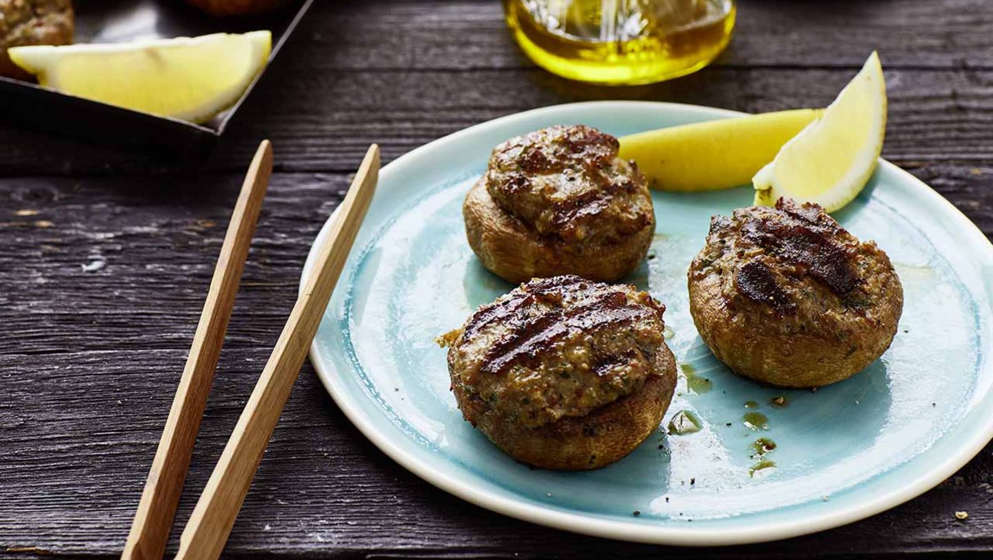 Gefüllte Champignons: Thermomix ® Rezept