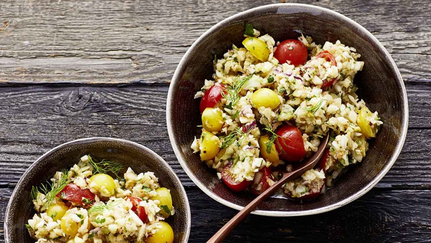 Fenchelsalat mit bunten Tomaten: Thermomix ® Rezept