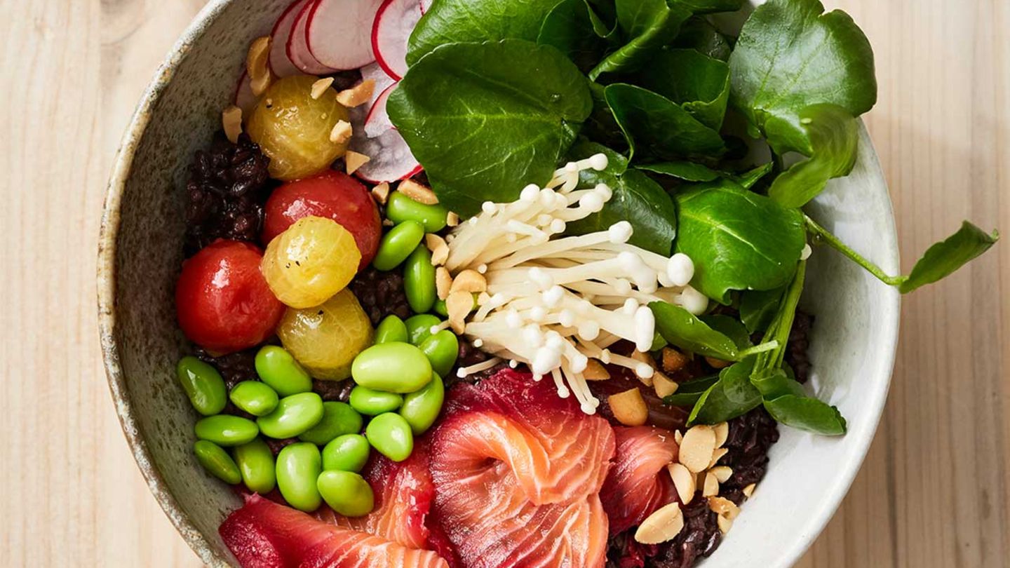 Lachs-Bowl Rezept