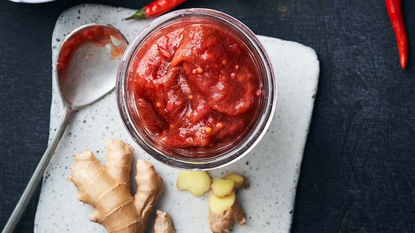 Rhabarber-Chutney Rezept