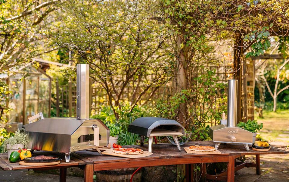 Die drei Outdoor-Pizzaöfen von Ooni Die drei Outdoor-Pizzaöfen von Ooni