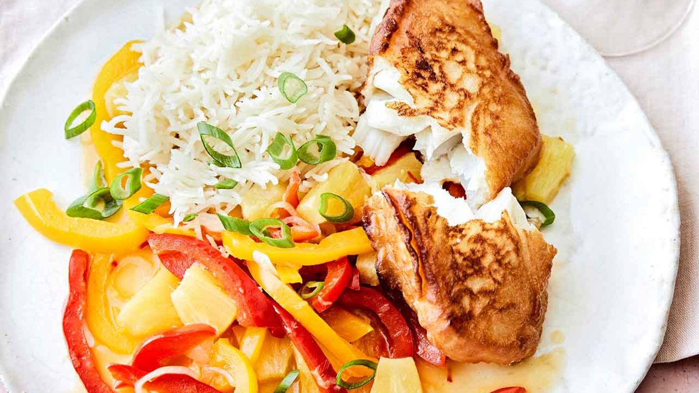 Backfisch mit Asia-Gemüse Rezept