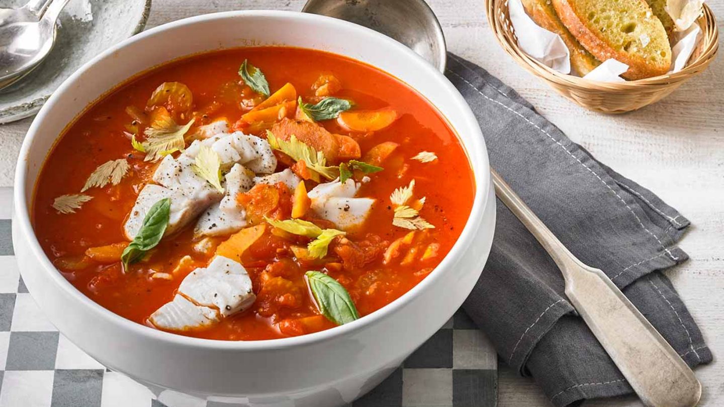 Fisch-Minestrone: Thermomix ® Rezept