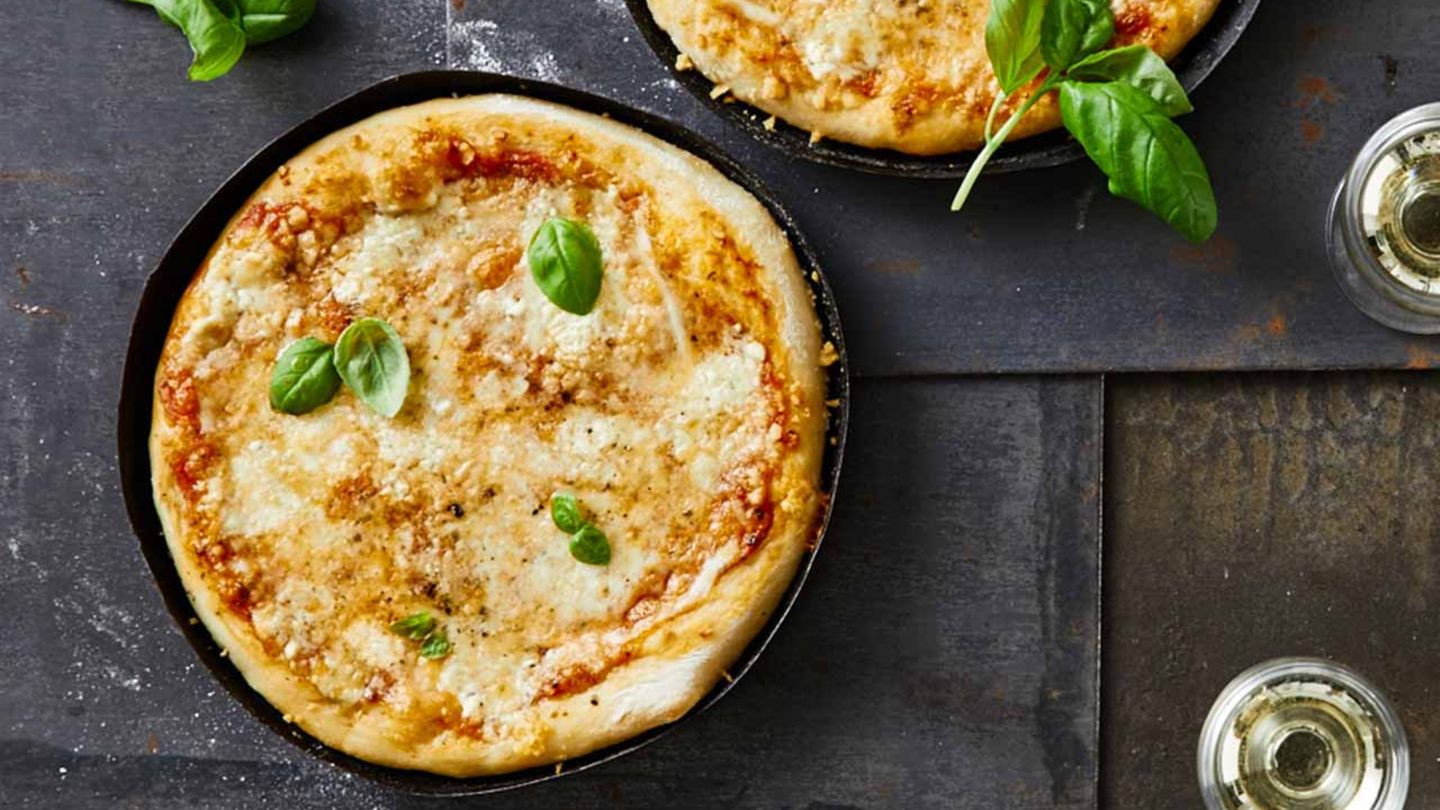 4-Käse-Pizza: Thermomix ® Rezept