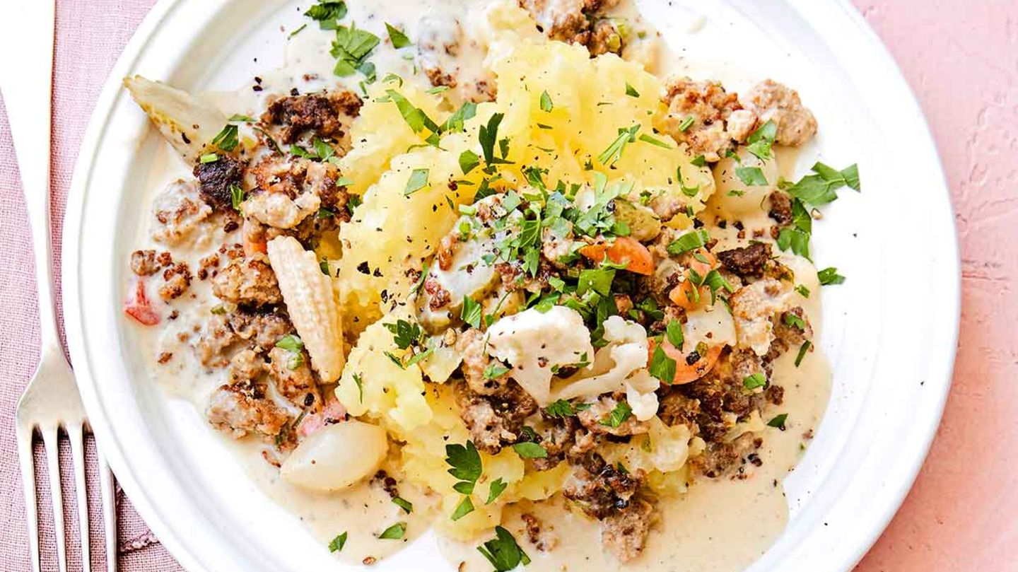 Hackpfanne Stroganoff Rezept