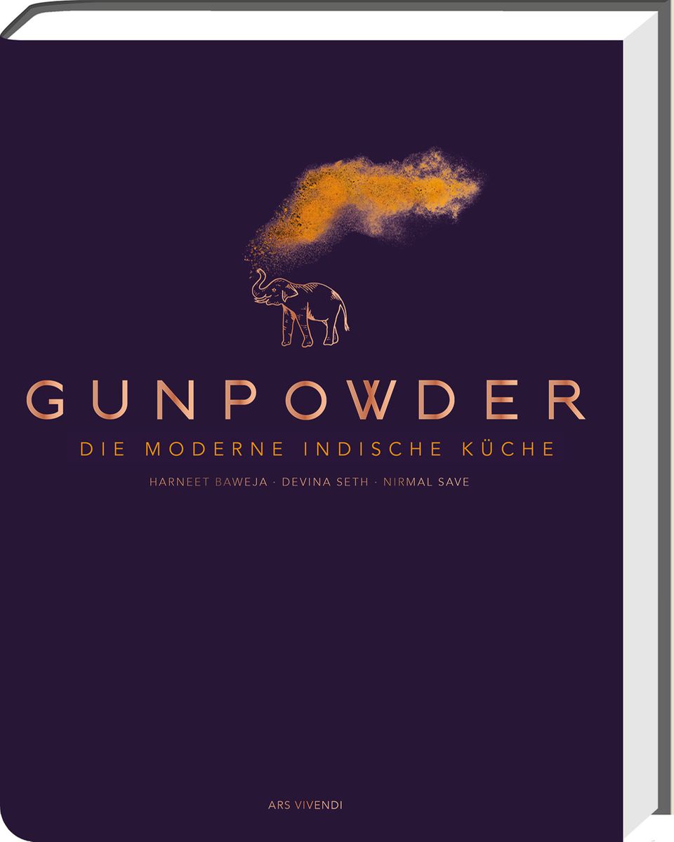 Buchcover "Gunpowder – Die moderne indische Küche" Buchcover "Gunpowder – Die moderne indische Küche"