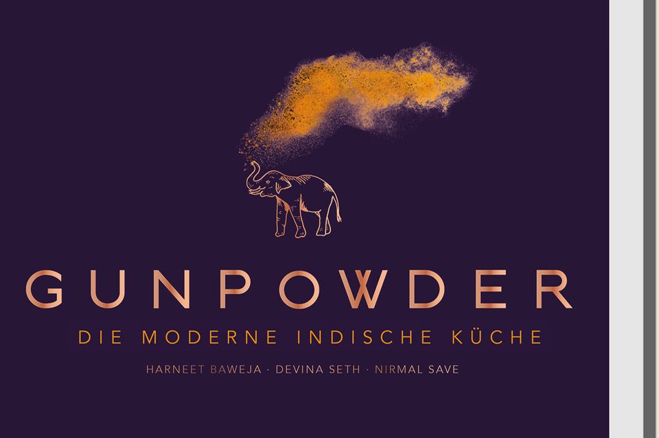 Buchcover "Gunpowder – Die moderne indische Küche"