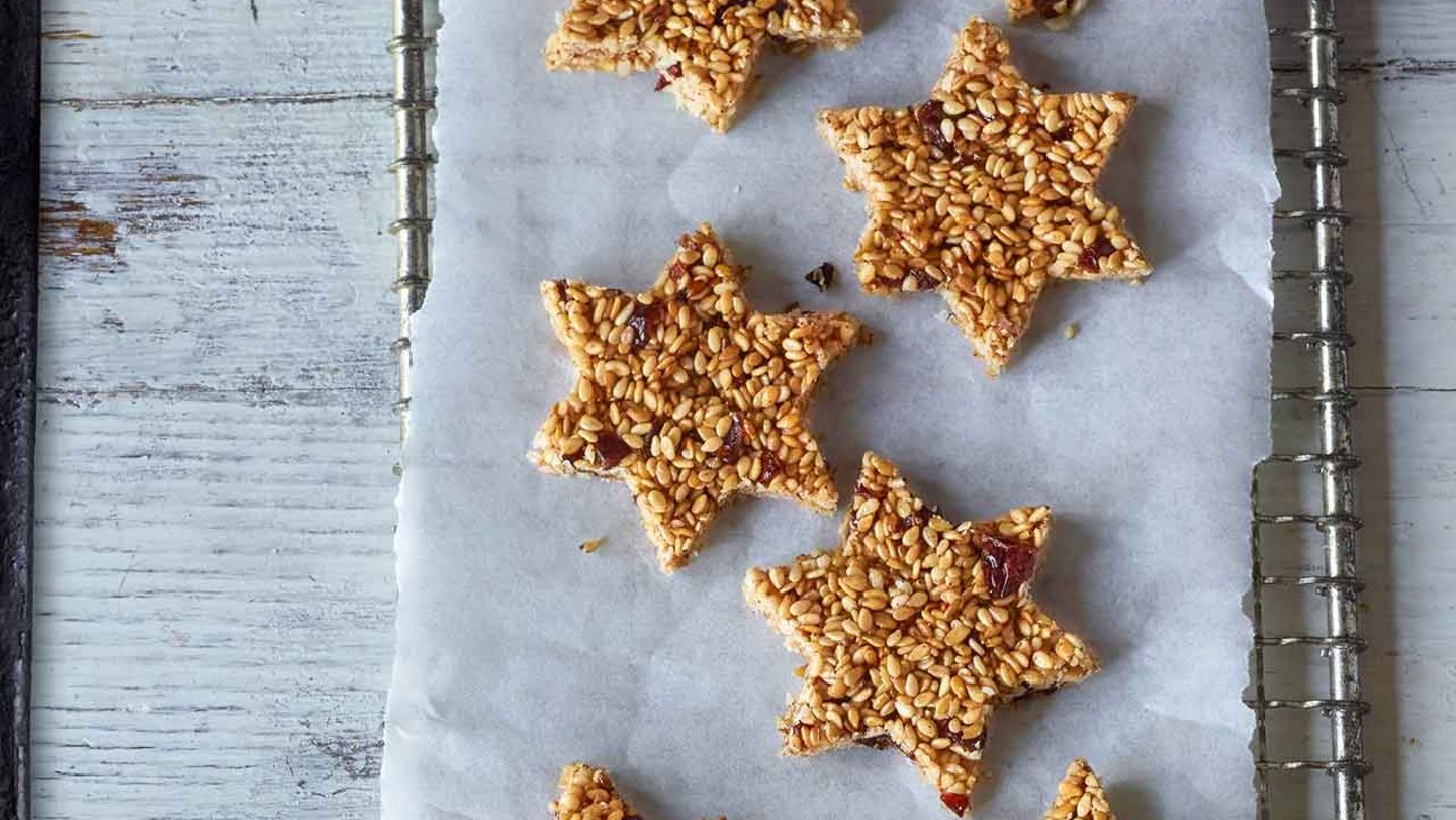 Sesamsterne Rezept