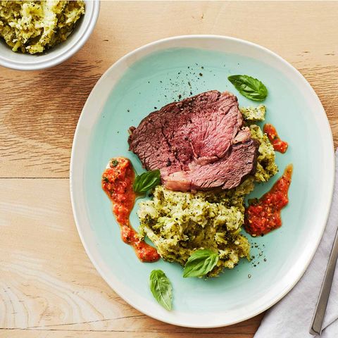 Roastbeef mit Brokkoli-Kartoffel-Püree für Thermomix ®