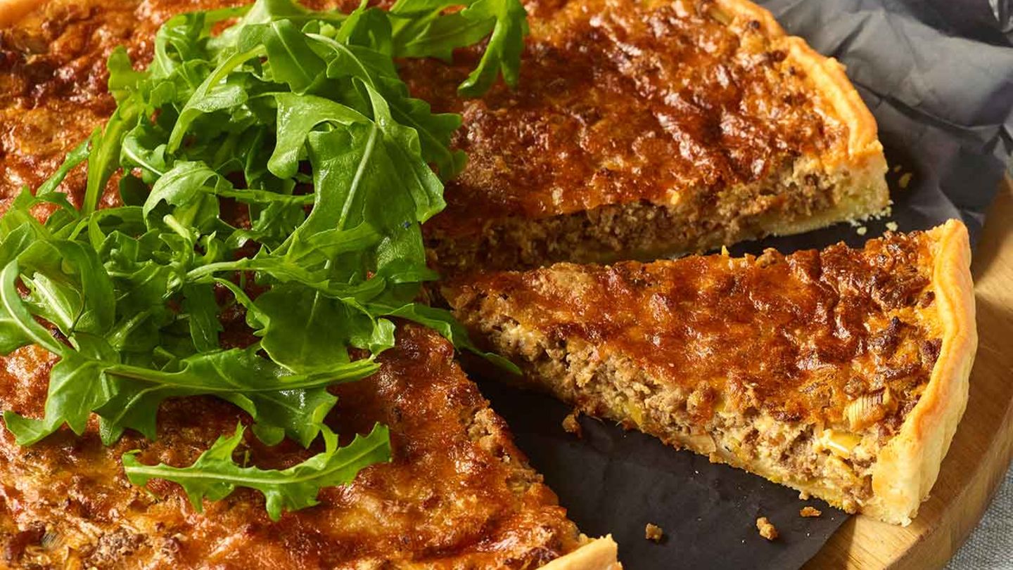 Bolognese-Quiche Rezept