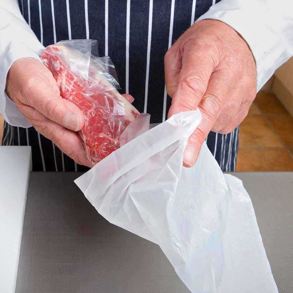 Fleisch verpacken